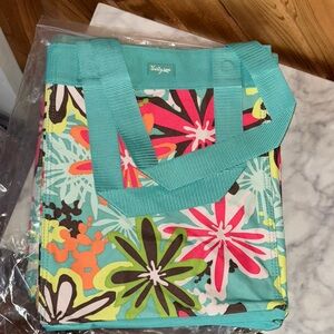Thirty-One Floral Tote Bag in Dazy Crazy